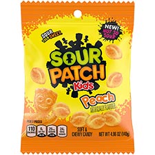 Sour Patch Kids Peach 4.96oz Bag