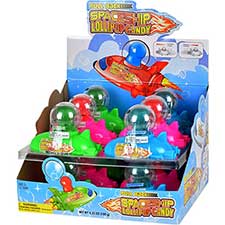 Spaceship Lollipop Candy 12ct Box