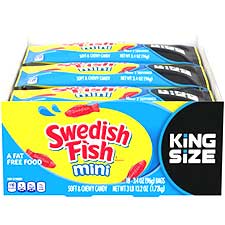 Swedish Fish Mini King Size 18ct