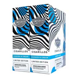 Swisher Sweets Cigarillos Cookies and Cream 30ct 2pk