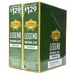 Swisher Sweets Legend Cigarillos Emerald 30ct 2pk