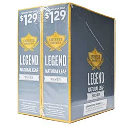Swisher Sweets Legend Cigarillos Silver 30ct 2pk
