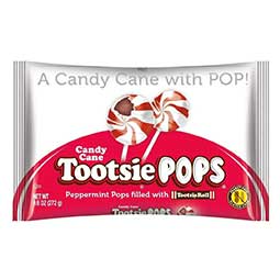Tootsie Pops Candy Cane 9.6 oz Bag