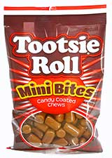 Tootsie Roll Mini Bites Peg Bag 5.5 oz