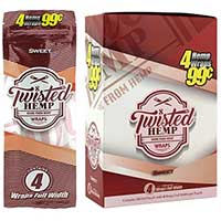 Twisted Hemp Sweet Wraps 15ct