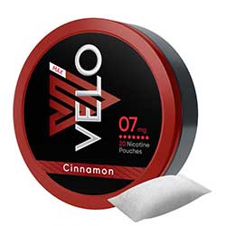 VELO Nicotine Pouches Cinnamon 7mg 5ct