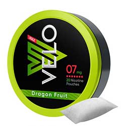 VELO Nicotine Pouches Dragon Fruit 7mg 5ct