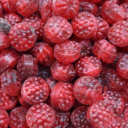 Washburn Choco Filled Raspberry Candy 1 Lb