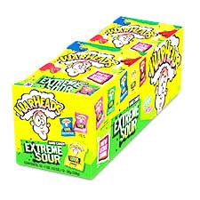 Warheads Extreme Sour Assorted Flavors 1oz 12ct Box