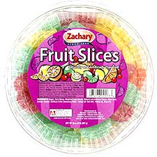 Zachary Fruit Slices 24oz Tub