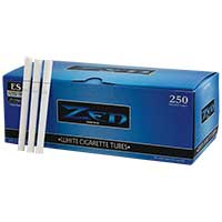 Zen Cigarette Tubes White 250ct Box