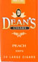 Deans Little Cigars Peach