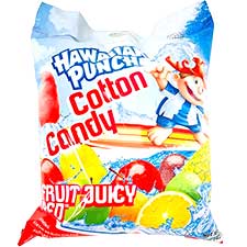 Hawaiian Punch Cotton Candy Fruit Juicy Red 1.5 oz Bag