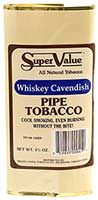 Super Value Whiskey Cavendish Pipe Tobacco 6 Pack