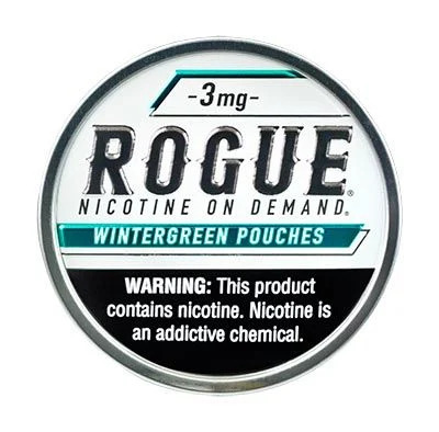 Rogue Nicotine Pouches Wintergreen 3mg 5ct