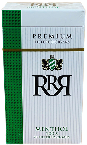 RRR Menthol Filtered Cigars