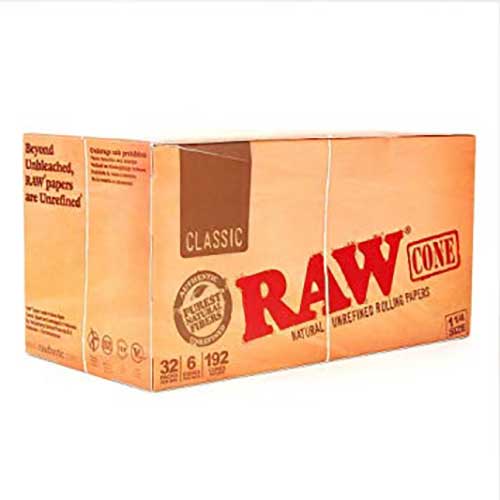 RAW Classic Cones 1.25 32ct Box
