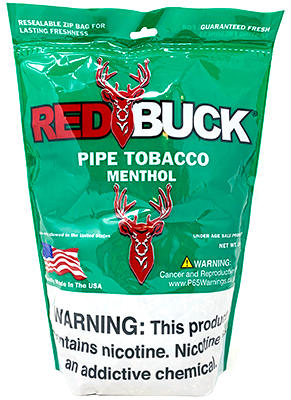 Red Buck Pipe Tobacco Menthol 16oz Bag