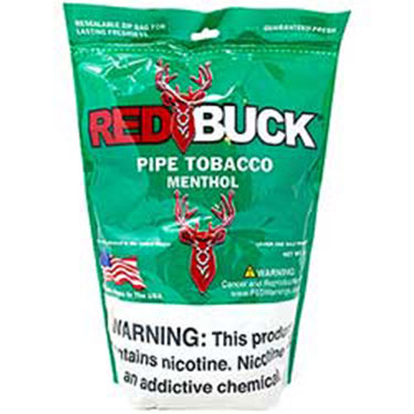 Red Buck Pipe Tobacco Menthol 8oz Bag