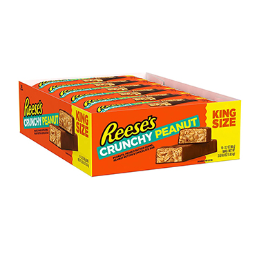 Reeses Crunchy Peanut King Size 18ct Box