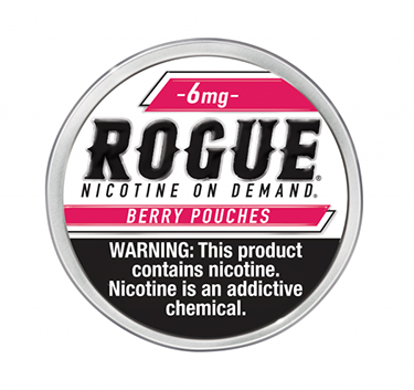 Rogue Nicotine Pouches Berry 6mg 5ct