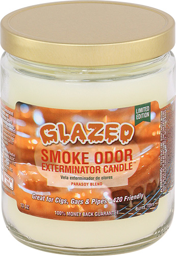 Smoke Odor Exterminator Candle Glazed