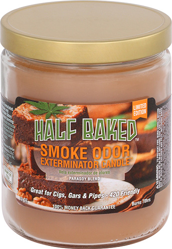 Smoke Odor Exterminator Candle Half Baked