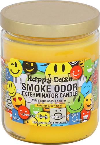 Smoke Odor Exterminator Candle Happy Daze