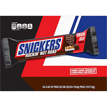 Snickers Rockin Nut Road King Size 24CT Box
