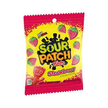 Sour Patch Kids Strawberry 3.6oz Bag