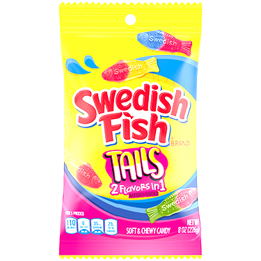 Swedish Fish Tails 8oz Bag