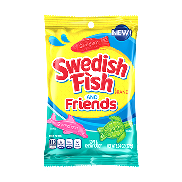 Swedish Fish and Friends 8oz Bag