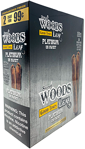 Good Times Sweet Woods Leaf Platinum 15ct
