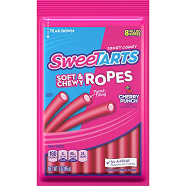 Sweetarts Ropes Cherry Punch 3oz Bag