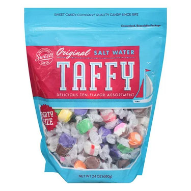 Sweets Salt Water Taffy Assorted 24oz Bag