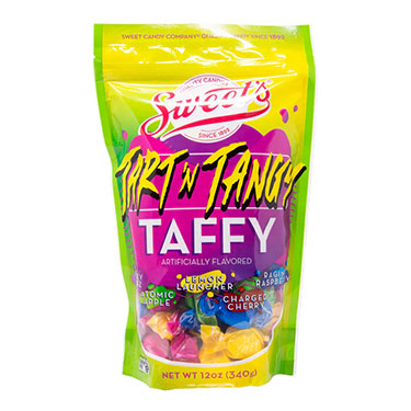 Sweets Salt Water Taffy Tart N Tangy 24oz Bag