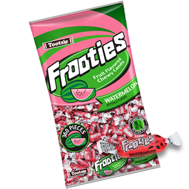 Tootsie Frooties Watermelon 360ct Bag