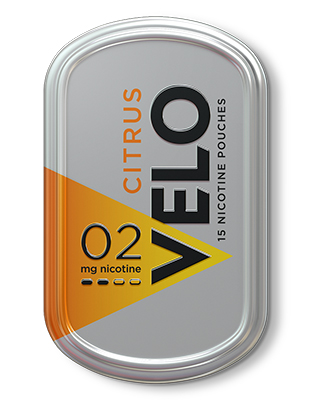 VELO Nicotine Pouches Citrus 2mg 5ct