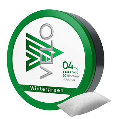 VELO Nicotine Pouches Wintergreen 4mg 5ct