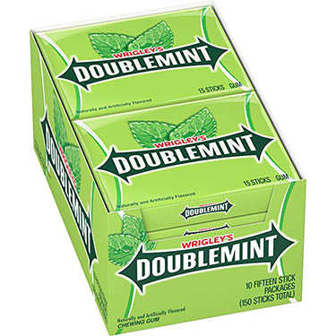 Wrigleys Doublemint Slim Pack 10ct