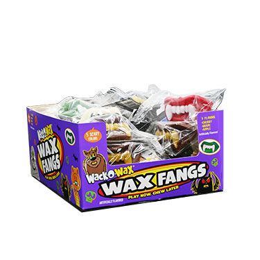 Wack O Wax Assorted Wax Fangs 24ct