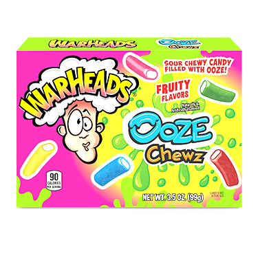 Warheads Ooze Chewz 3.5oz Box