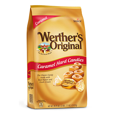 Werthers Caramel Hard Candies 39.75oz Bag