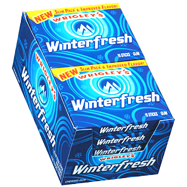 Wrigleys Winterfresh Slim Pack 10ct