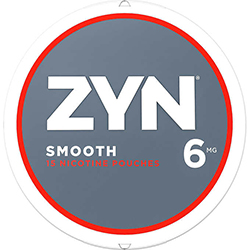 ZYN Nicotine Pouches Smooth 6mg 5ct