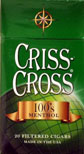 Criss Cross Little Cigars Menthol 100 Box
