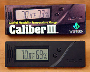 Caliber III Digital Hygrometer - BuyLittleCigars.com