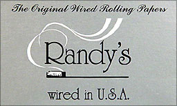 Randys Original Wired Rolling Papers 25 25ct Booklets