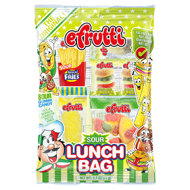 eFrutti Gummi Sour Lunch Bag