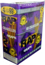Rap Cigarillos Grape 15ct Box